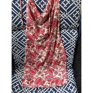 Paisley halter tie dress
